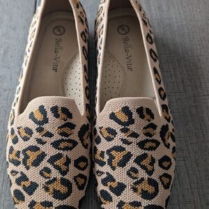 Bella Vita Leopard Print Women's Loafers